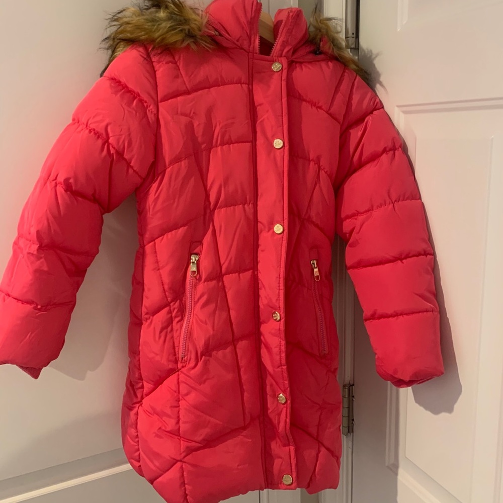 Steve Madden Long PufferCoat, Girls 10/12